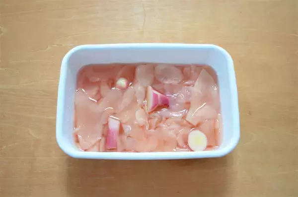 「【自家製新しょうがの甘酢漬け】で「ちらしずし」作ってみた！まるで食べるお花畑♡甘酸っぱ旨さが絶妙♪」の画像