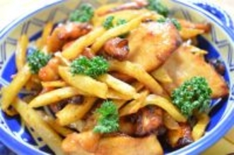 【らっきょう酢の使い道】極上の甘酸っぱさ♡「鶏肉とじゃがいものサッパリ炒め」作ってみた！【農家直伝】