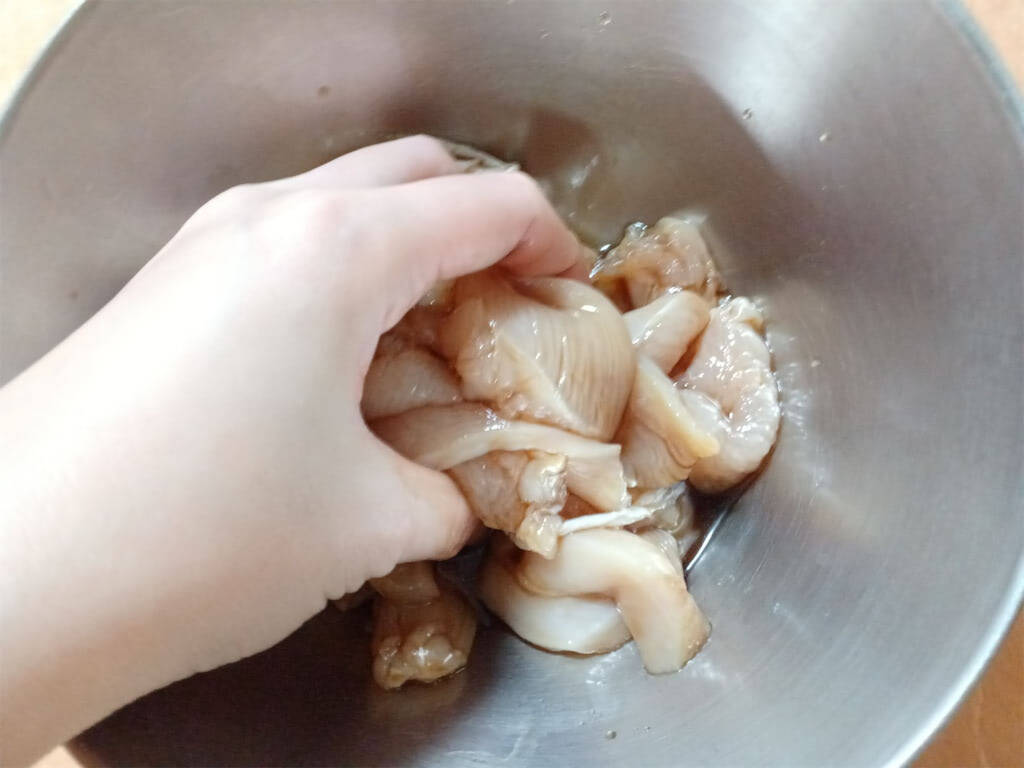 【らっきょう酢の使い道】極上の甘酸っぱさ♡「鶏肉とじゃがいものサッパリ炒め」作ってみた！【農家直伝】