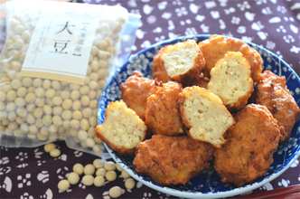 【たんぱく質シリーズ】大豆入り「つみれ揚げ」作ってみた！長芋参加でヘルシー版チキンナゲット♪【農家直伝】