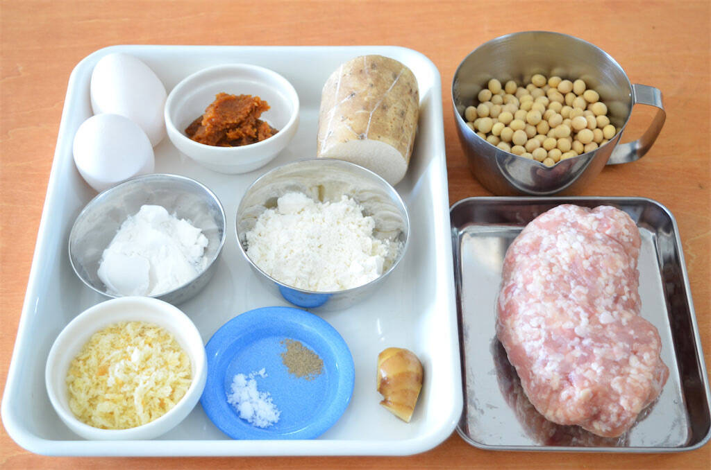 【たんぱく質シリーズ】大豆入り「つみれ揚げ」作ってみた！長芋参加でヘルシー版チキンナゲット♪【農家直伝】