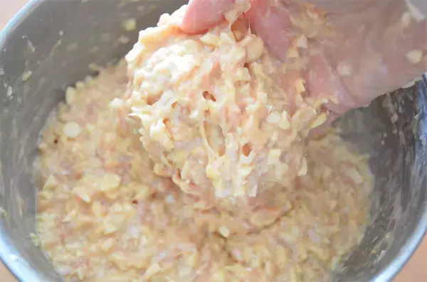 「【たんぱく質シリーズ】大豆入り「つみれ揚げ」作ってみた！長芋参加でヘルシー版チキンナゲット♪【農家直伝】」の画像