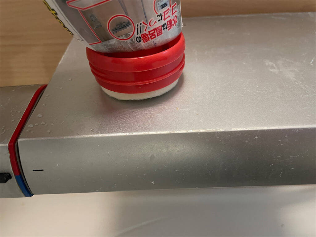 【掃除の超裏ワザ】塗って流せば…水垢全落ち！SNSで人気沸騰中の「水垢のり」使ってみた♪