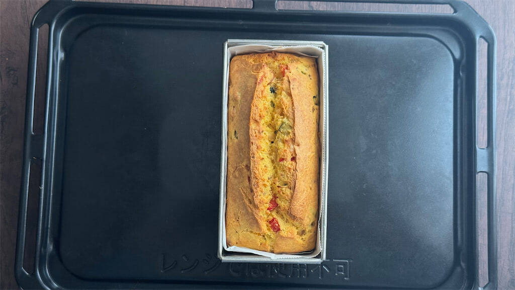 【極上おかずケーキ】チーズ＆ウインナー＆甘い夏野菜♪「米粉ケークサレ」は冷やしても◎【元パティシエ直伝】