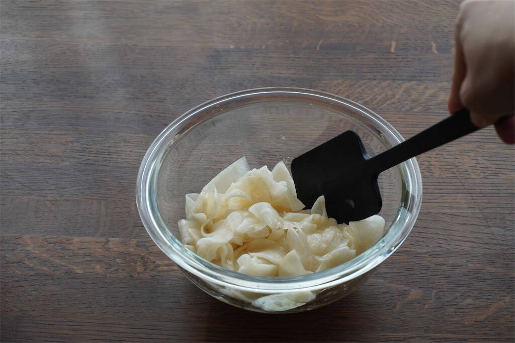 【農家直伝】かぶの浅漬け変化球「甘酢和え＆塩昆布和え」作ってみた！もきゅもきゅ食感♡