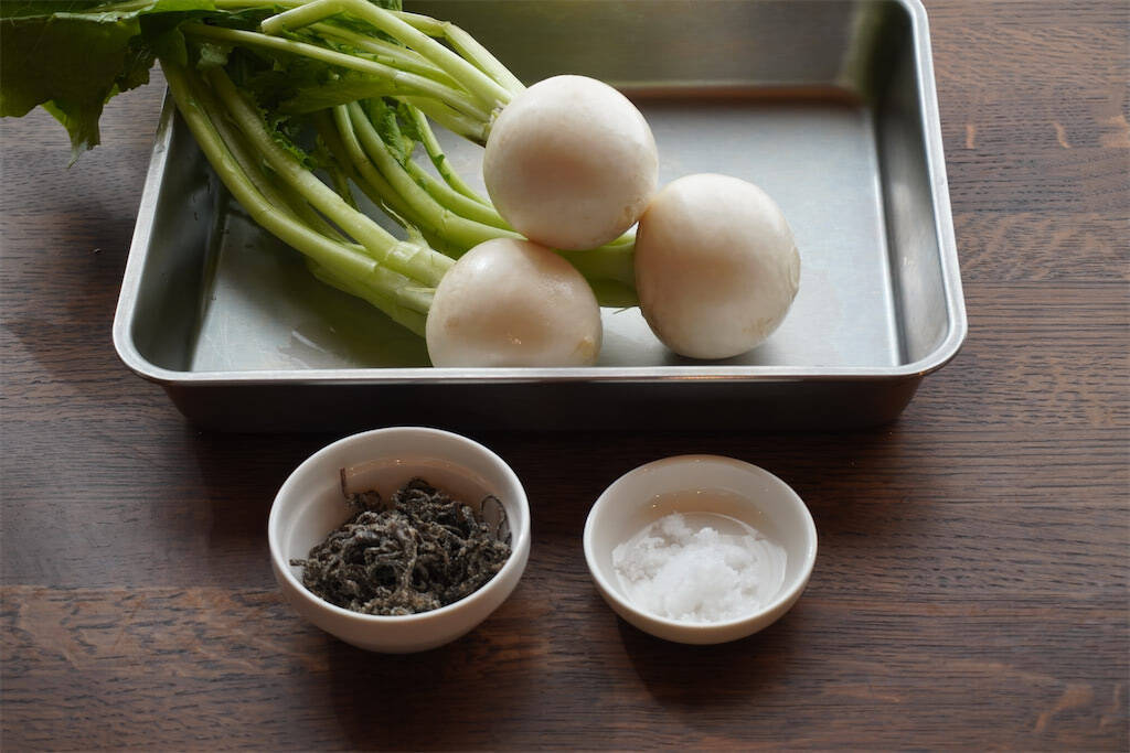 【農家直伝】かぶの浅漬け変化球「甘酢和え＆塩昆布和え」作ってみた！もきゅもきゅ食感♡