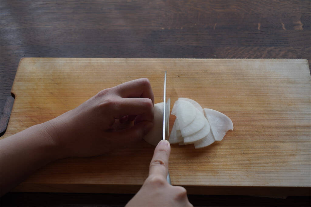 【農家直伝】かぶの浅漬け変化球「甘酢和え＆塩昆布和え」作ってみた！もきゅもきゅ食感♡