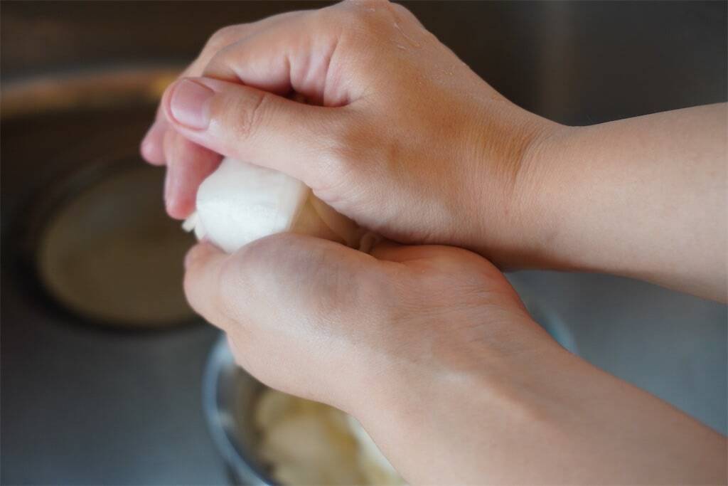 【農家直伝】かぶの浅漬け変化球「甘酢和え＆塩昆布和え」作ってみた！もきゅもきゅ食感♡
