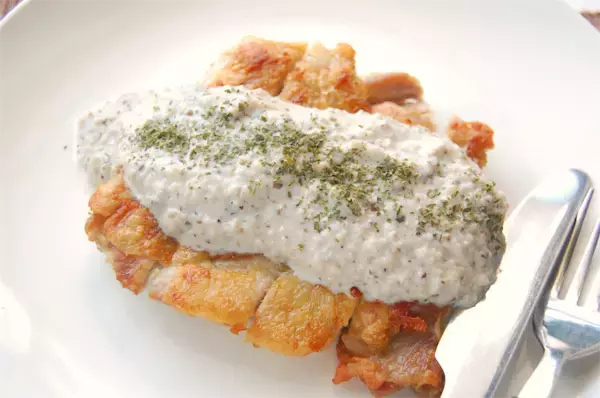 【芸能人の自宅めし】料理がプロ級な梅沢富美男さんの「パリパリチキン」作ってみた！きのこソースが絶品