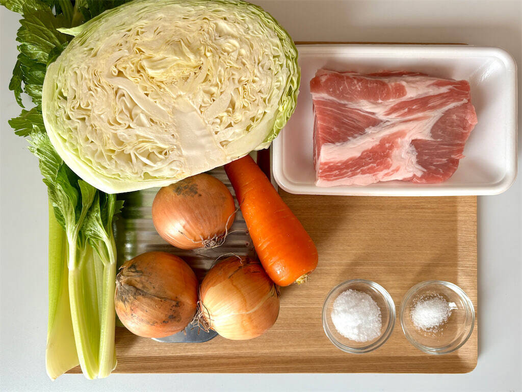 【コンソメ不要！昭和のポトフ】味付けは「塩」だけ!?なのに絡み合う野菜と肉の旨味♡深い、深いぞ〜