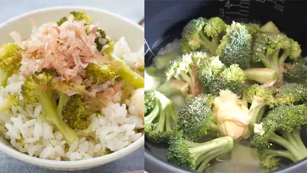 【食材たった2つ】ブロッコリー丸ごと1株いっちゃう「マヨ炊き込みご飯」作ってみた！【農家の無骨メシ】