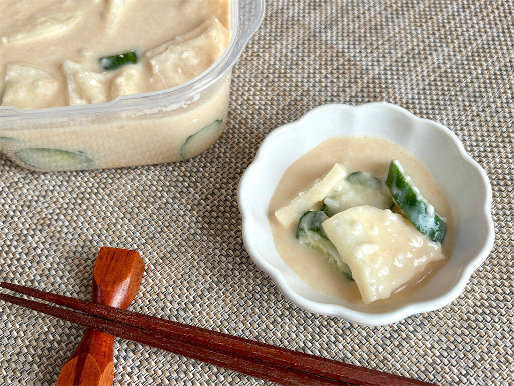 【ヨーグルトと甘酒の究極腸活】なんと70年前のレシピ「乳酸漬け」作ってみた！クリーミー♡漬け汁まで飲める