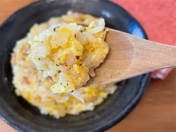 【時短・簡単】10分で「炒飯」が作れる⁉耐熱容器に材料も調味料も全部入れてレンチンするだけ！
