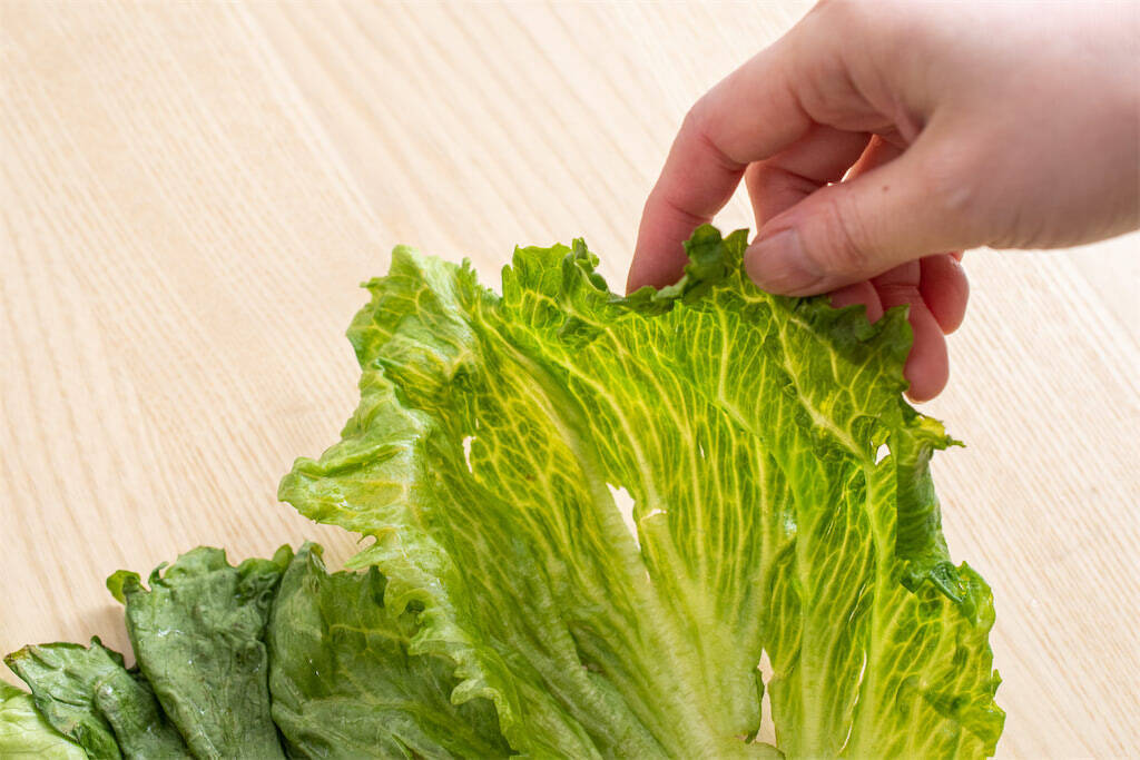 【青髪のテツ】「野菜室で放置のレタスがシワシワ…ならば復活の呪文を」お湯＆冷水でシャキーン!?