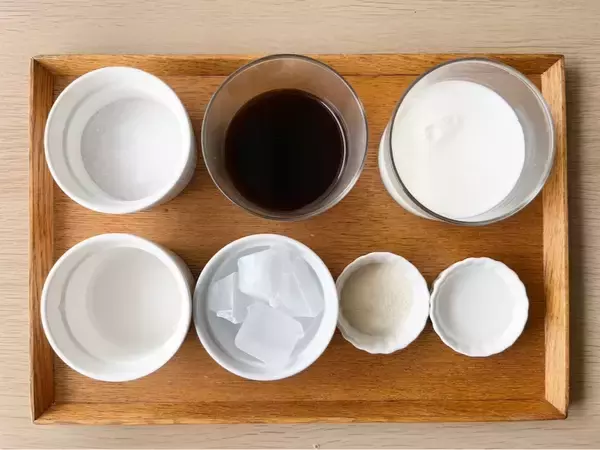 「【冷やす時間不要】飲むまで5分「コーヒーゼリーオレ」作ってみた！ストローでちゅるんとヤミつき食感♪」の画像