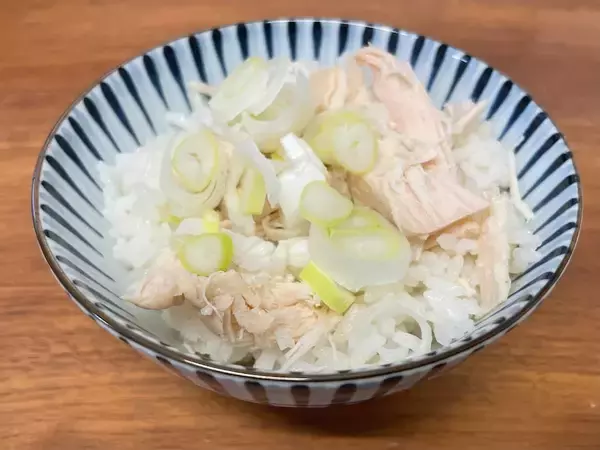 「【家事ヤロウ!!!】サラダチキンを丸ごとイン！「サムゲタン風炊き込みご飯」作ってみた♪中華風味でお肉柔らか～♡」の画像