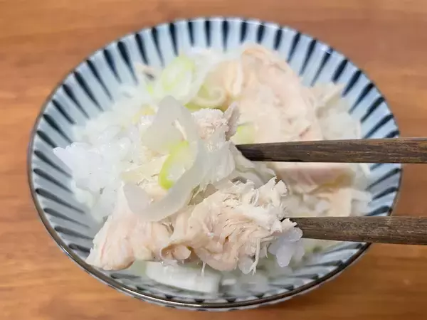 「【家事ヤロウ!!!】サラダチキンを丸ごとイン！「サムゲタン風炊き込みご飯」作ってみた♪中華風味でお肉柔らか～♡」の画像