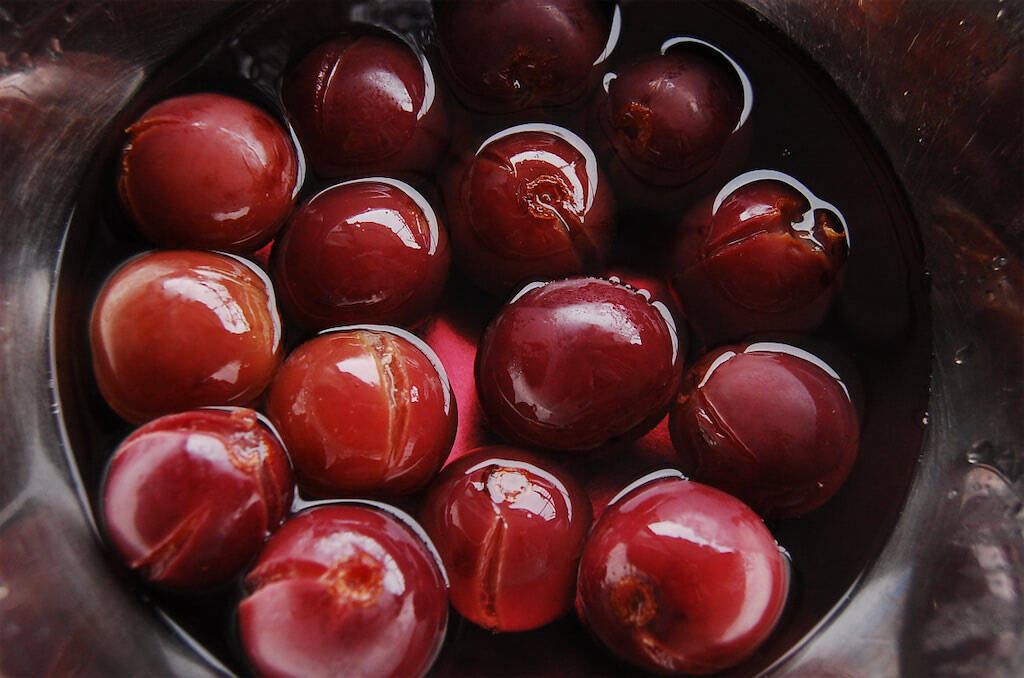 【ぶどうを3週間楽しめるって!?】"湯せん"で超濃厚♡「まるごとフレッシュ煮」は新定番の作りおき♪