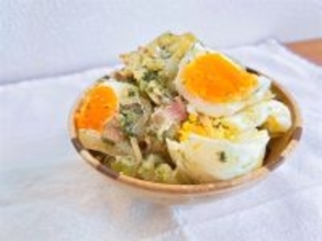 【磯の風味ただようポテサラ】青のりが合うとは…「和風ポテサラ」作ってみた！しょうゆとみりんもマッチ♡