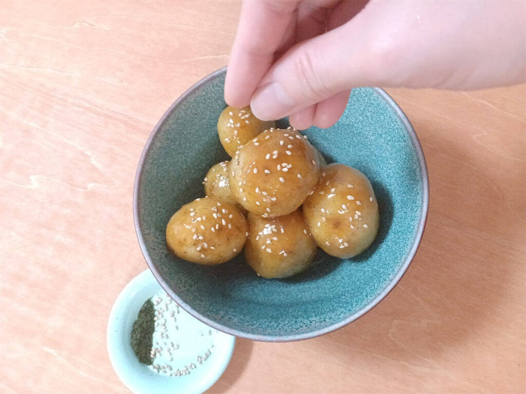 春の"ミニ新じゃが"で「みそじゃが」作ってみた！皮に甘味噌絡んでホックホク♡これ田楽だ～♪【農家直伝】