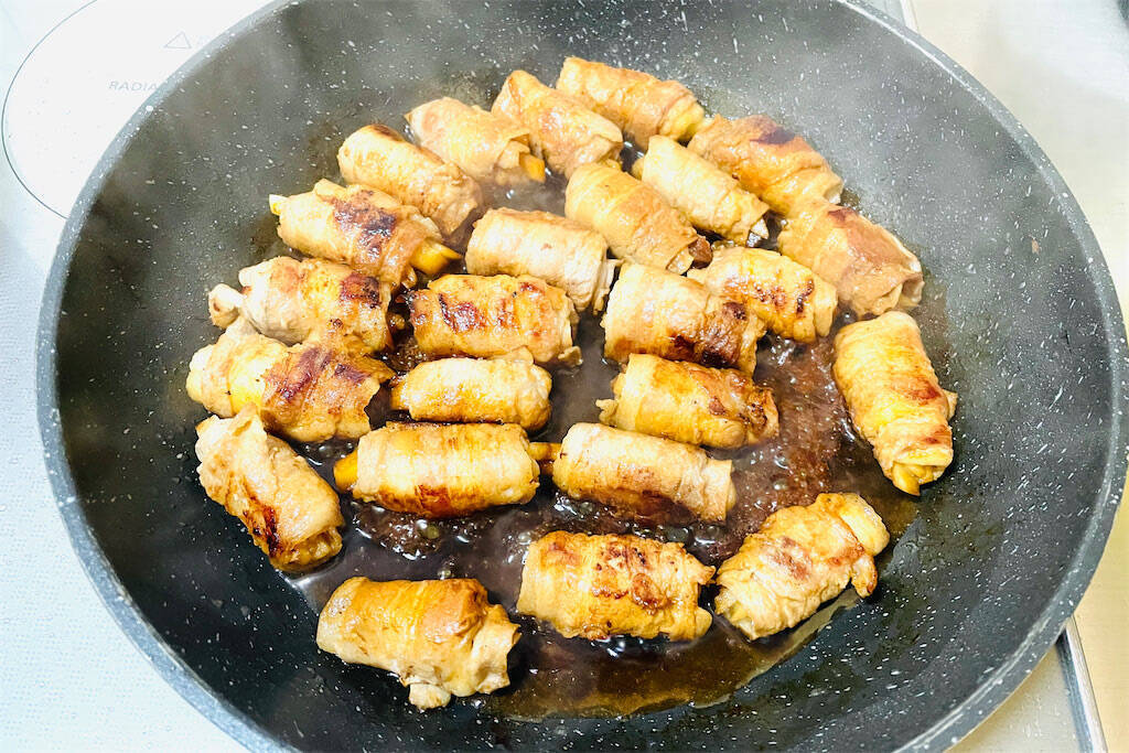 まさかの大根×りんごで「シン・肉巻き」作ってみた！変わり種だけど甘じょっぱい王道風味♡【農家直伝】