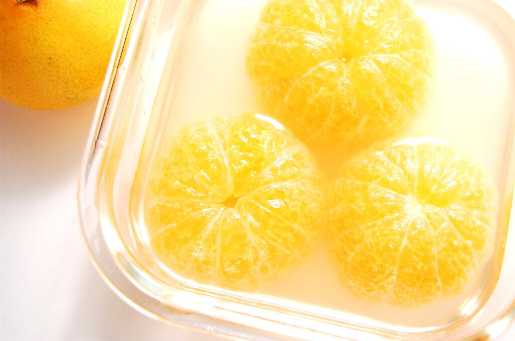 【酸っぱいみかん救済】えっ「湯煎」するの!?シロップと一緒に？じんわり加熱で驚きのフレッシュスイーツ化♡