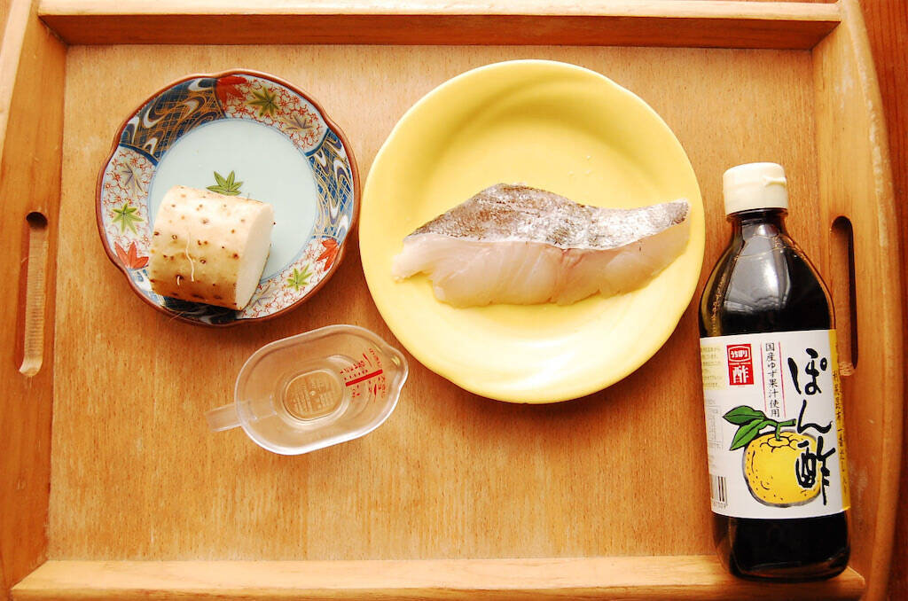 【レンチン5分の魚料理】胃腸が重い日に嬉しい「白身魚の長芋蒸し」作ってみた！長芋とろふわ〜で料亭の味