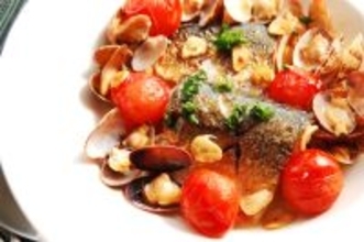 【白ワインが調味料】塩すら不要！簡単10分「アサリとサバのワイン蒸し」作ってみた！素材の旨味の洪水や～♡