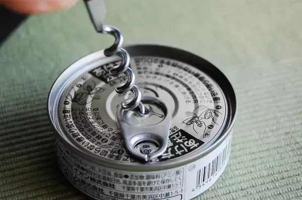 「【まさかのツナ缶で災害対策】衝撃画像！「ツナの油でランプ」灯してみた！2時間は持つって本当なの!?」の画像