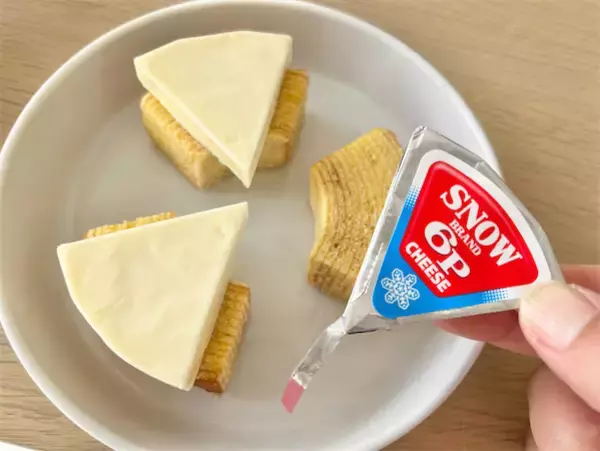 【のせてチン！】「６Ｐチーズ」で作る甘じょっぱ沼「ご褒美バームクーヘン」が反則級のおいしさだった♡