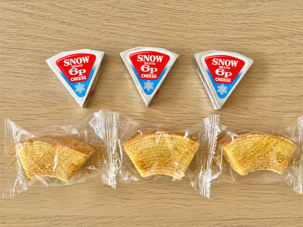 【のせてチン！】「６Ｐチーズ」で作る甘じょっぱ沼「ご褒美バームクーヘン」が反則級のおいしさだった♡