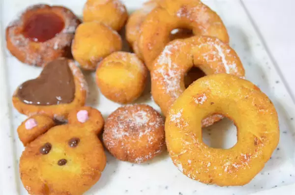 「【農家直伝】蒸しパンミックスで失敗知らず！「おからドーナツ」作ってみた！お豆腐の香りふんわり♡」の画像