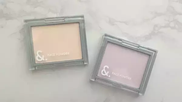 「【ダイソー新発売コスメ】またまた可愛いシリーズ発見！「＆.」って知ってる？フェイスパウダー使ってみた」の画像