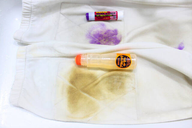 【洗濯の裏ワザ】頑固な泥汚れは「のり」を塗って洗うとよく落ちるらしい…どれほど落ちるか試してみた！