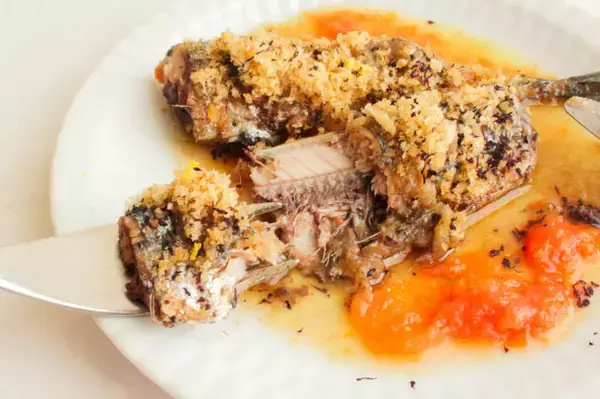 「伊料理の重鎮・原田シェフが【さんまでイタリアン】フレッシュトマトのパン粉焼きに挑戦！肝ソースがキモ♡」の画像