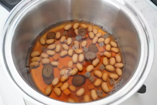 「【肉なしでも大満足！】フジッコの「おまめさん」で爆速卵とじ丼作ってみた♪煮汁が甘辛でコスパ最強♡」の画像