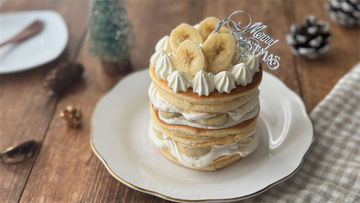 【センスも技術も不要】フライパンで焼く「米粉のネイキッドケーキ」でクリスマスを楽しも♡【元パティシエ直伝】