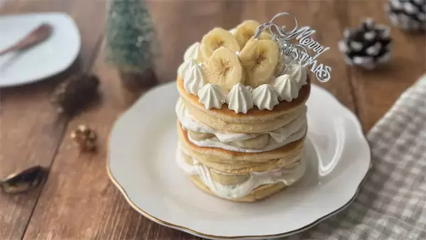 【センスも技術も不要】フライパンで焼く「米粉のネイキッドケーキ」でクリスマスを楽しも♡【元パティシエ直伝】