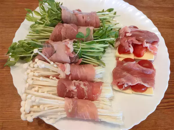 「【調理の新説】肉巻きはフライパンで焼くな！「魚焼きグリル」ならヘルシー＆カリっと仕上がる♪【農家直伝】」の画像