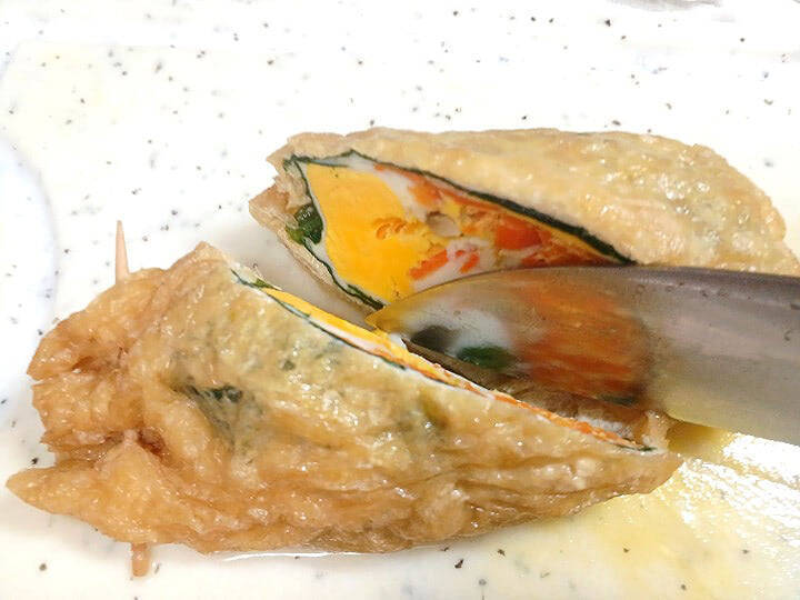 【新世紀ゆでたまご】生卵を詰めて煮る「油揚げの袋煮」作ってみた！だし汁シミシミ大優勝♪【農家直伝】