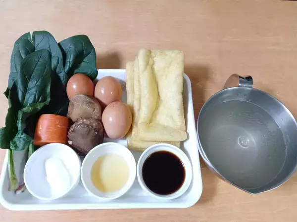 「【新世紀ゆでたまご】生卵を詰めて煮る「油揚げの袋煮」作ってみた！だし汁シミシミ大優勝♪【農家直伝】」の画像