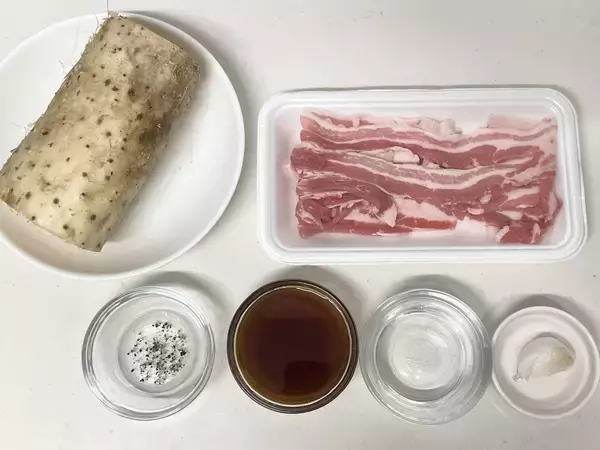 「【馬場ごはん】長芋の2種の食感が楽しい「たたき長芋炒め」に挑戦！トロトロでホクホク♡豚の脂もいい仕事」の画像