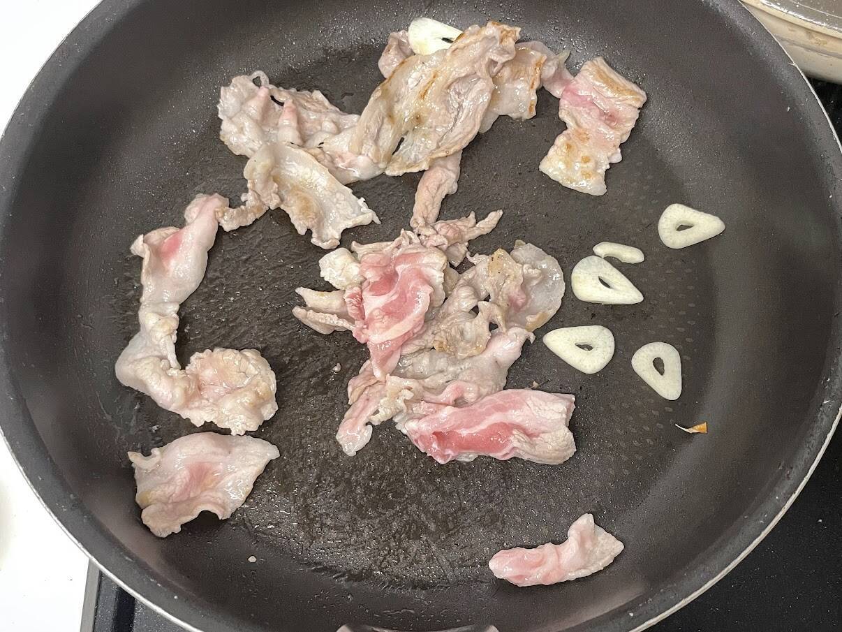 【馬場ごはん】長芋の2種の食感が楽しい「たたき長芋炒め」に挑戦！トロトロでホクホク♡豚の脂もいい仕事