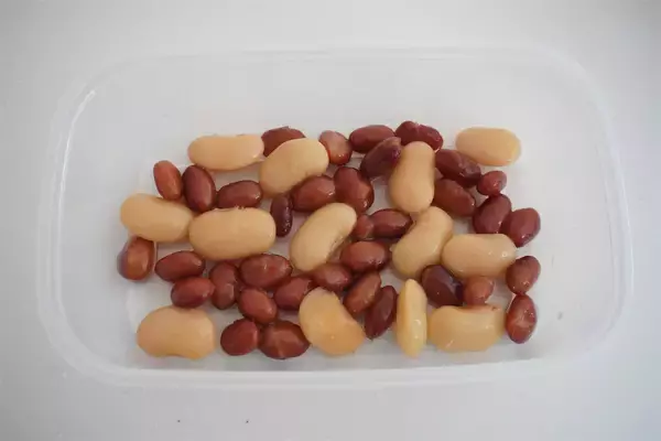 「【市販の煮豆ですぐ作れる】ミルキーでリッチな「豆入りミルクかん」作ってみた！ヘルシーさも◎【農家直伝】」の画像