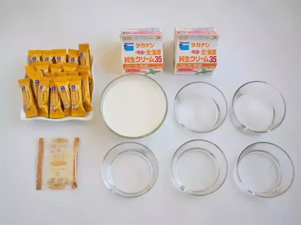 「【市販のキャラメルで本格派】レンジで溶かして冷やすだけ「ミルクプリン」作ってみた！むちっと濃厚なの♡」の画像