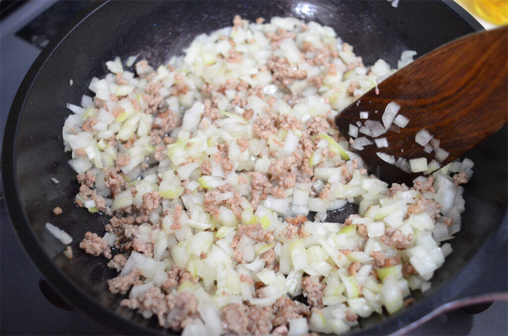 【ひき肉マヨソースという正解】ブロッコリー＆かぼちゃがこってりサラダに！でも爽快なのはヨーグルトのせい♪