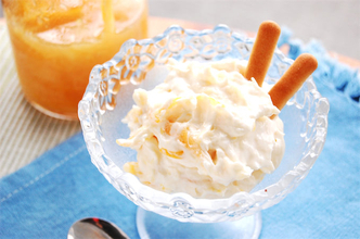 【水切りだけで濃厚チーズケーキ風】作りおきの自家製「柑橘のさっと煮」で「ヨーグルトケーキ」作ってみた！