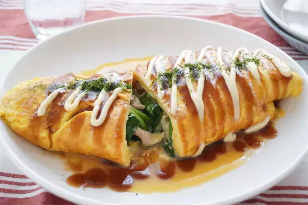 「【キャベツの代わりにニラ使用】それだけで「とん平焼き」がふわトロに！チーズのコラボも◎【農家直伝】」の画像
