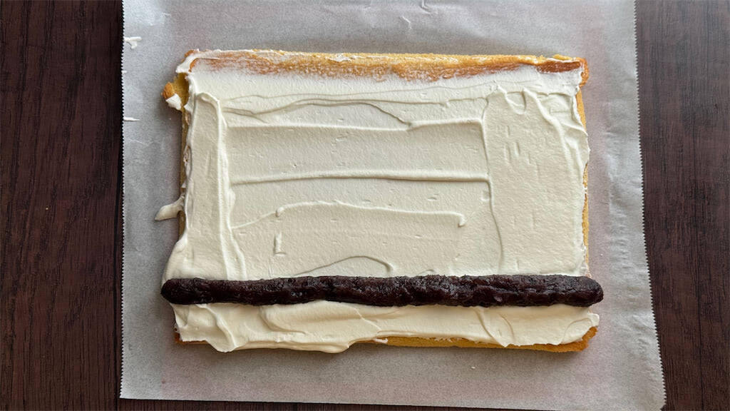 【きな粉好き必食！】米粉でふんわり「きな粉ロールケーキ」はあんこ×生クリームが絶品♡【元パティシエ直伝】