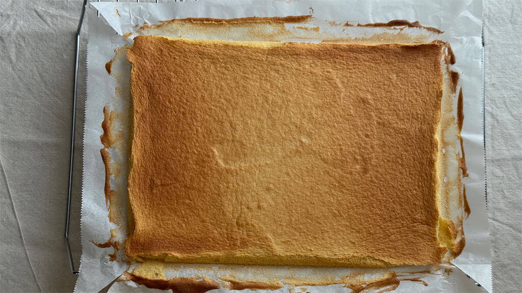【きな粉好き必食！】米粉でふんわり「きな粉ロールケーキ」はあんこ×生クリームが絶品♡【元パティシエ直伝】